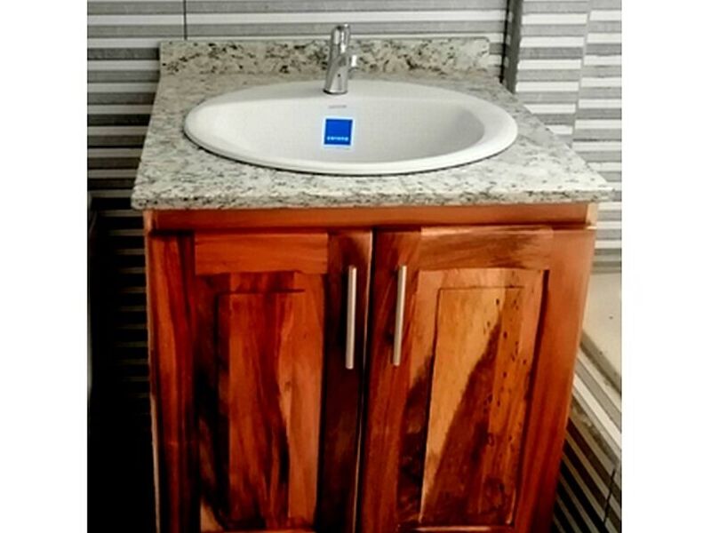 Mueble baño madera laurel CARTAGO