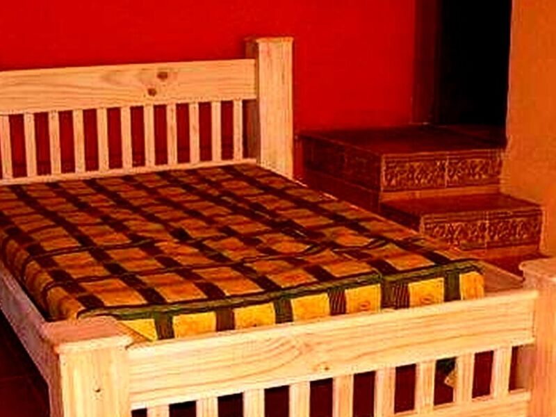 Cama madera ciprés rústico SAN JOSÉ