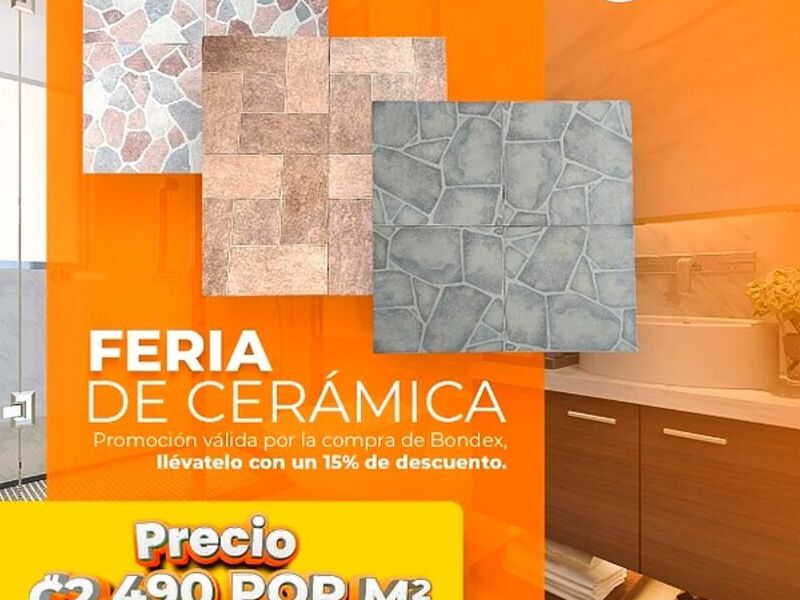 Cerámica m2 Costa Rica