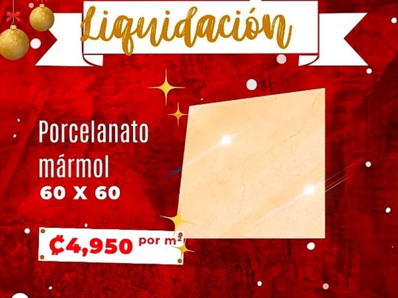 Porcelanato m2 San José