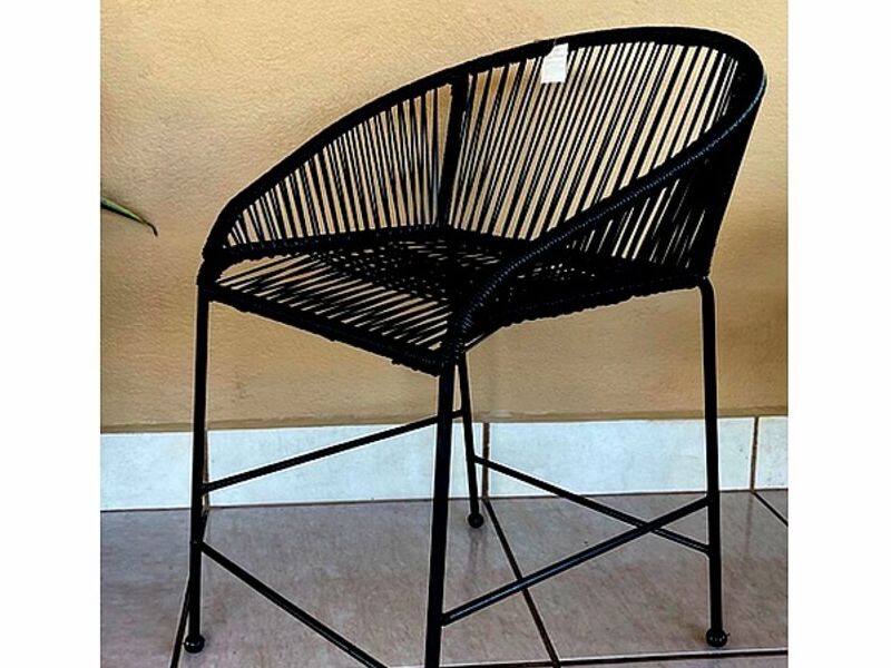 Banco comedor negro PALMARES