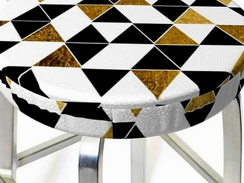 Taburete Diseño Geométrico GUÁPILES