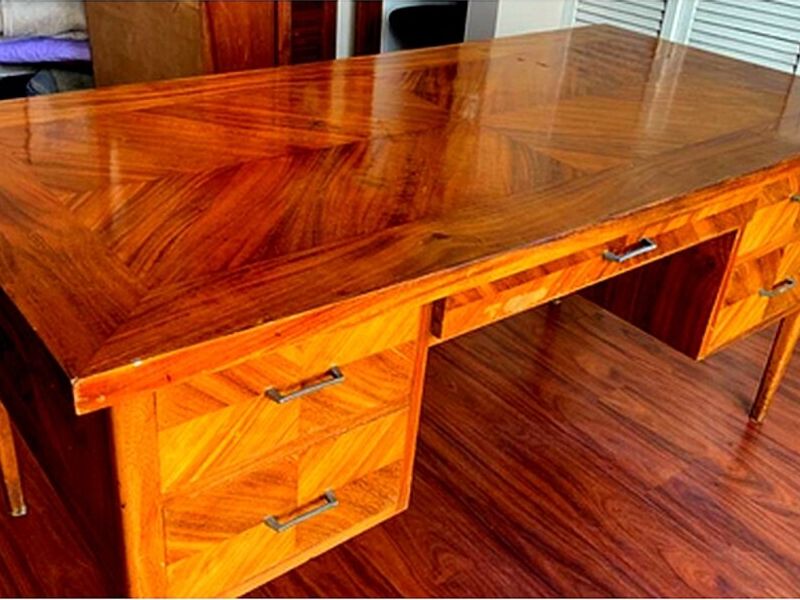 Mesa Estudio Madera Cedro SAN RAMÓN