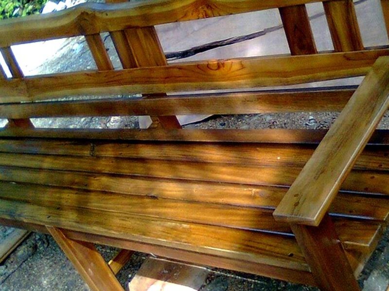 Banca madera teca GUANACASTE