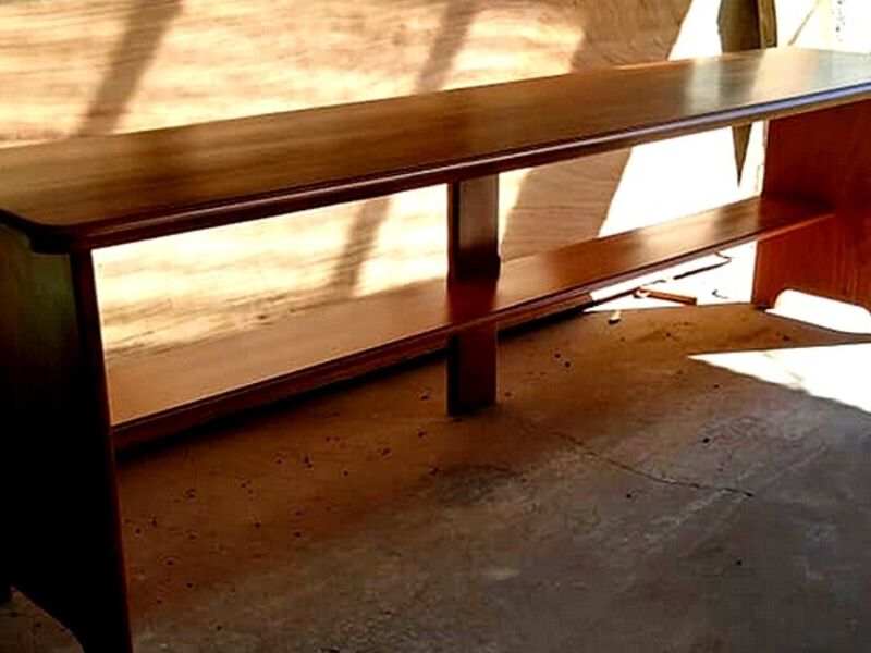 Escritorio madera almendro CARTAGO
