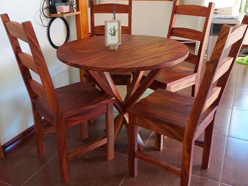 Mesa Circular Madera Costa Rica