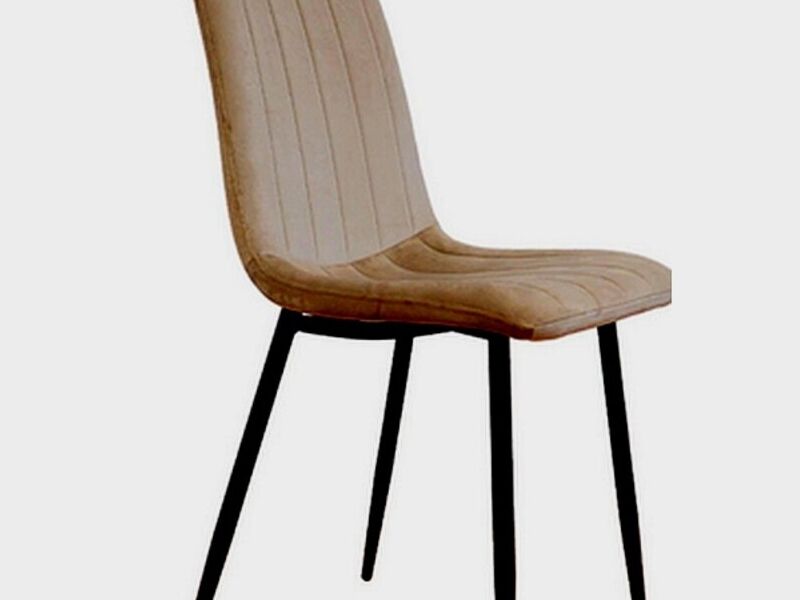Silla comedor tapizada terciopelo PALMARES