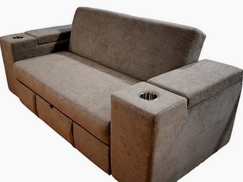 Sillón sofá cama beige PALMARES