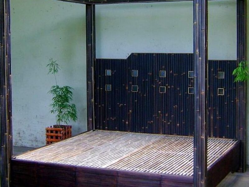 Cama Bambú Negro Costa Rica
