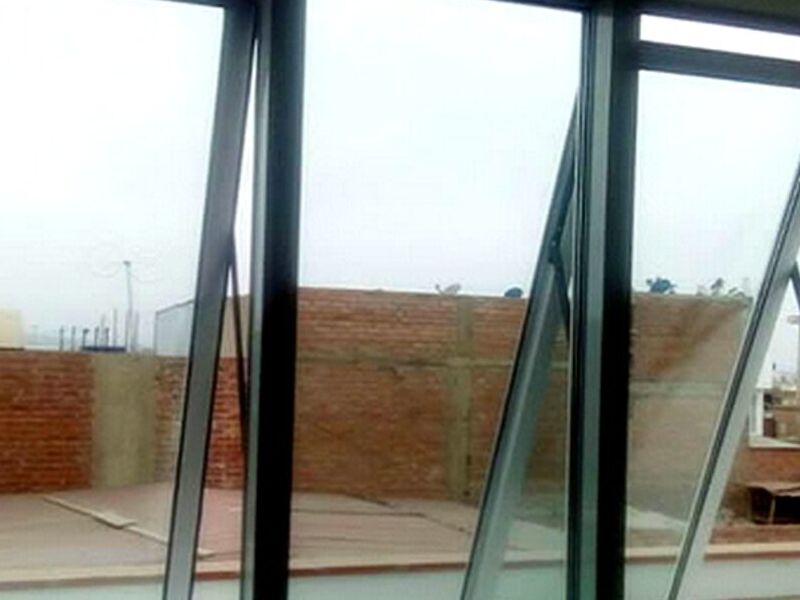 Ventana Aluminio Vidrio Templado SAN JOSÉ