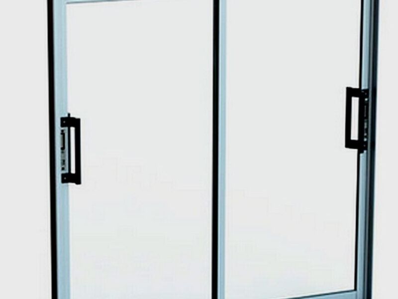 Puerta Corrediza Aluminio - Vidrio CARTAGO