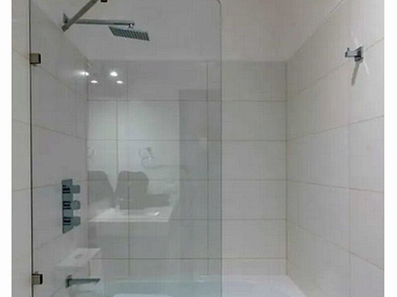Mampara baño vidrio temperado CARTAGO