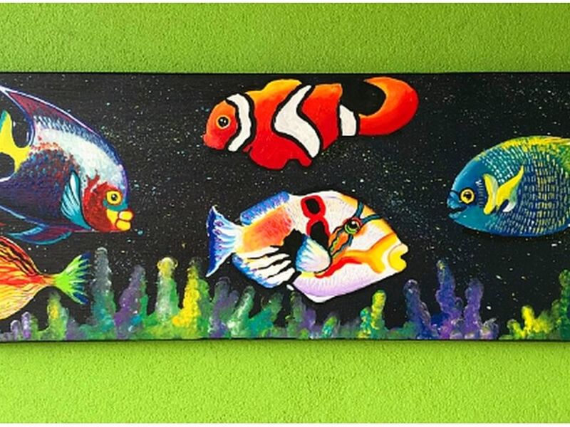 Cuadro Peces Costa Rica