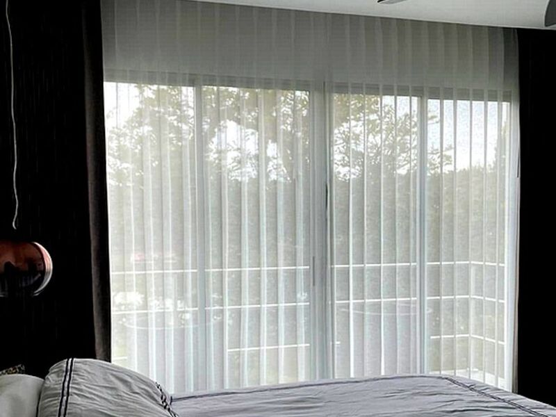 Cortina transparente Gaza HEREDIA