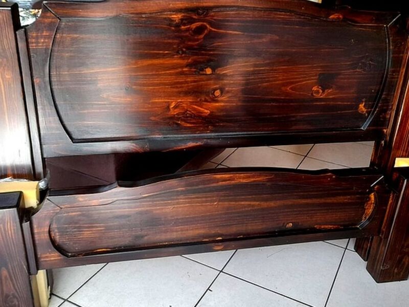 Cama matrimonial madera pino ALAJUELITA