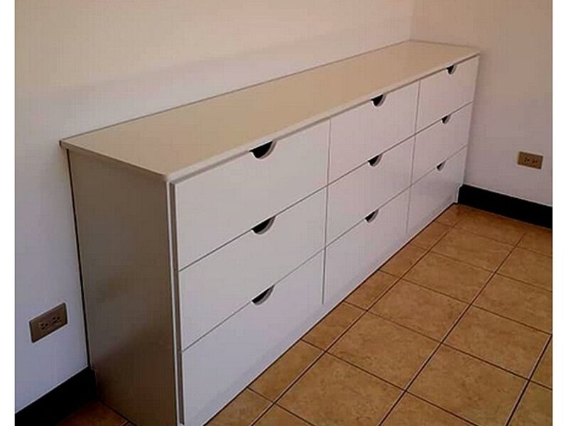 Mueble melamina TV HEREDIA