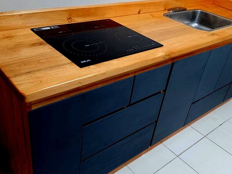 Mueble cocina madera melina LIBERIA