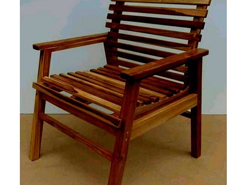 Silla madera cedro LIBERIA
