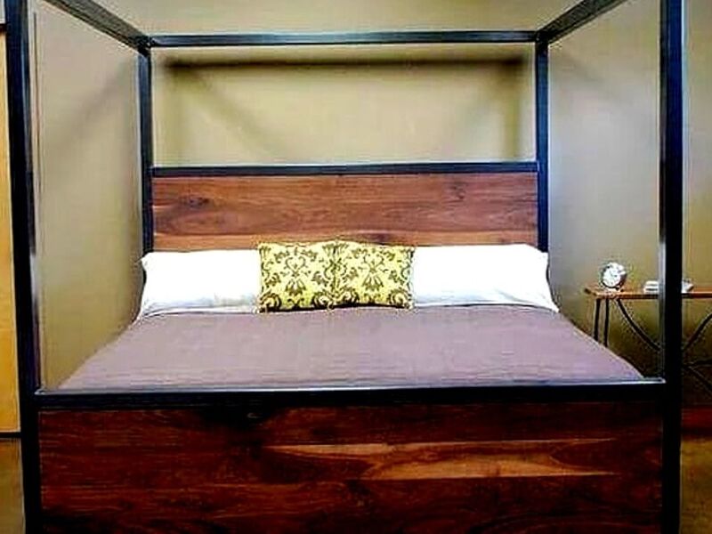 Cama hierro - madera SAN JOSÉ