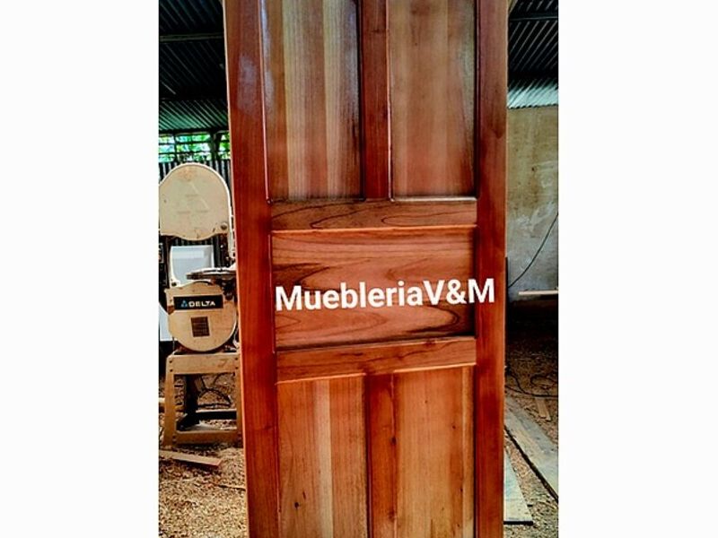 Puerta madera cedro SAN ISIDRO
