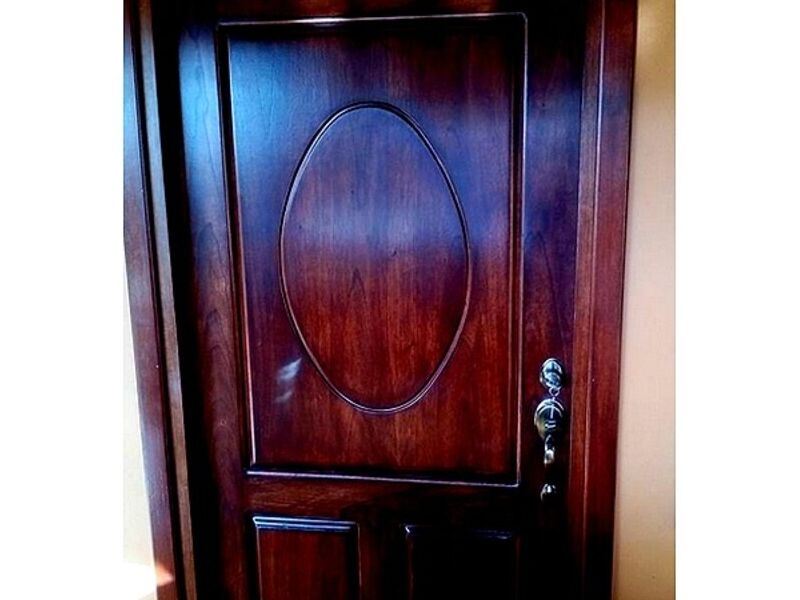 Puerta principal cedro SAN ISIDRO