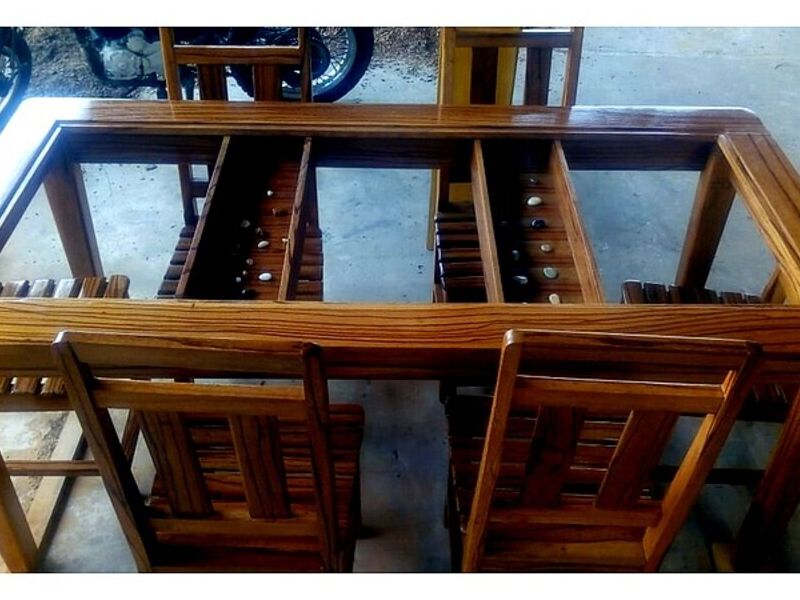 Comedor madera laurel LA FORTUNA