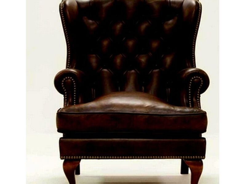 Sillón orejero microcuero CARTAGO