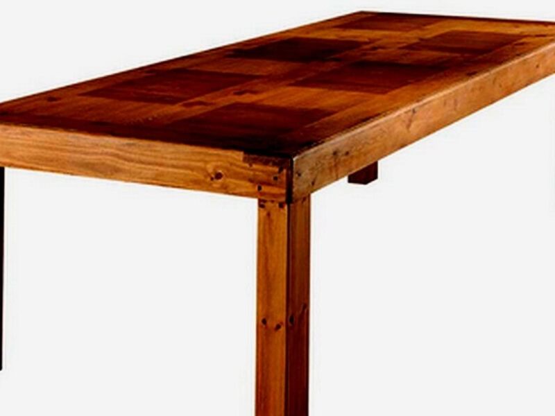 Mesa comedor madera pino macizo SAN ISIDRO
