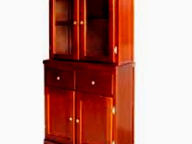 Trastero madera sólida. NARANJO