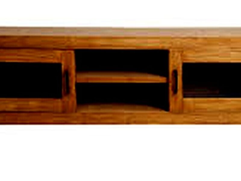 Mueble T.V madera cedro NARANJO