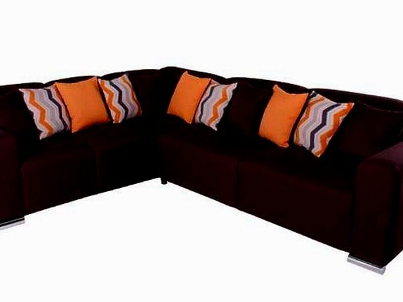 Sillón esquinero NARANJO