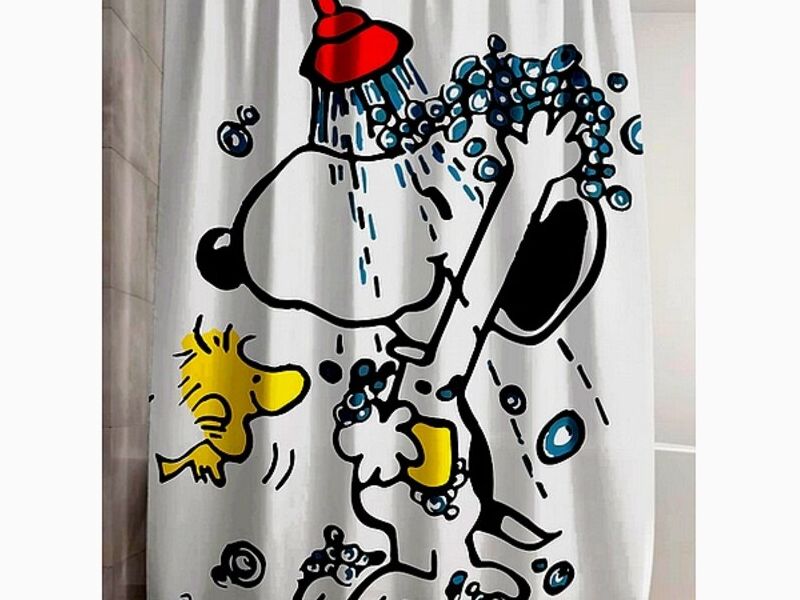 Cortina baño snoopy GUANACASTE
