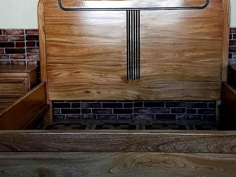 Cama madera roble ALAJUELA