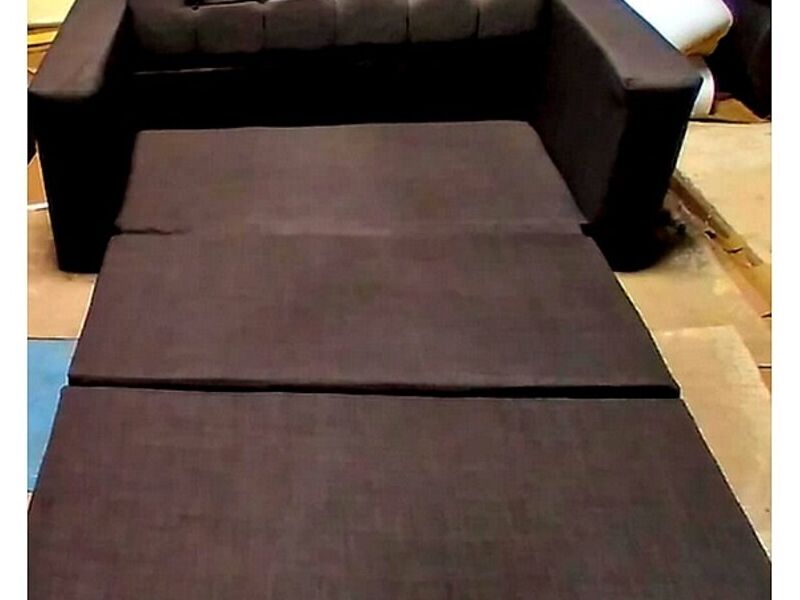 Sofá cama café NARANJO