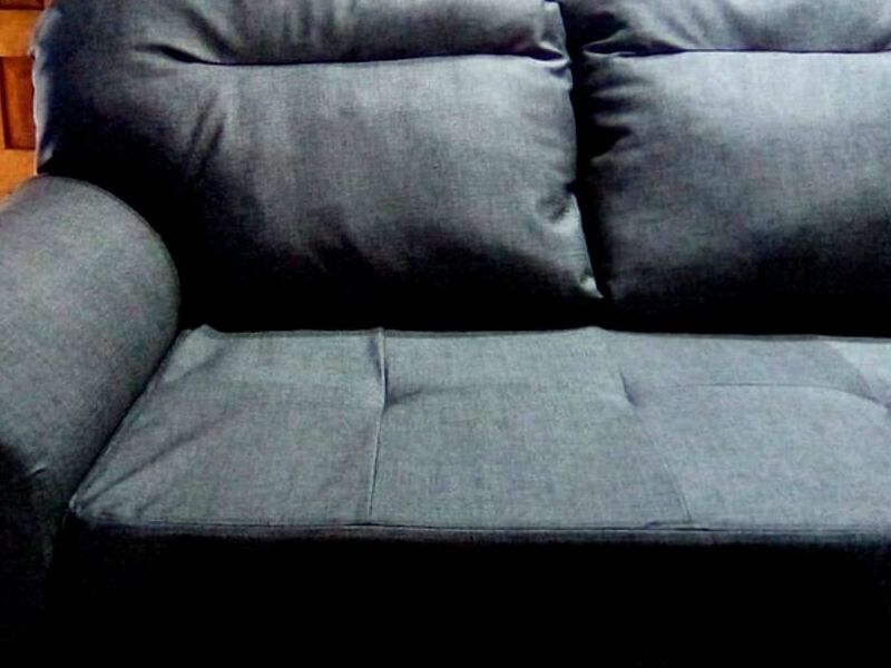 Sillón gris dos plazas SAN JOSÉ