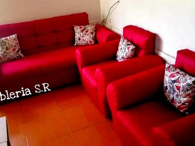 Sala 3-1-1 microfibra NARANJO