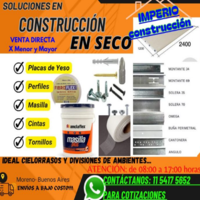 venta de materiales de construcción en seco