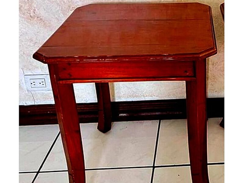 Mesa auxiliar cenizaro NARANJO
