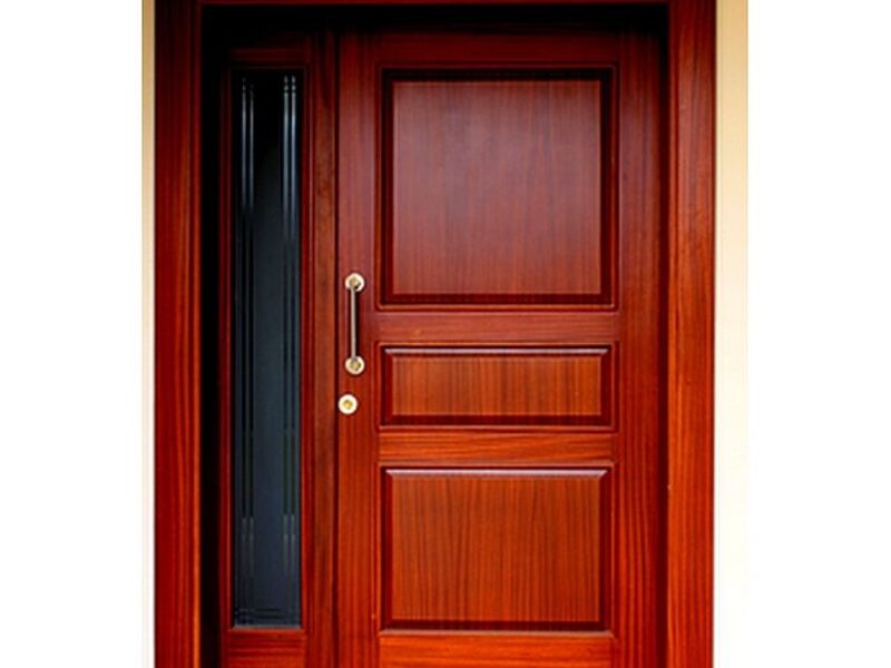 Puerta principal madera cedro SAN JOSÉ
