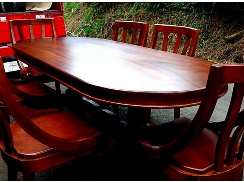 Comedor ovalado 8 sillas ALAJUELA