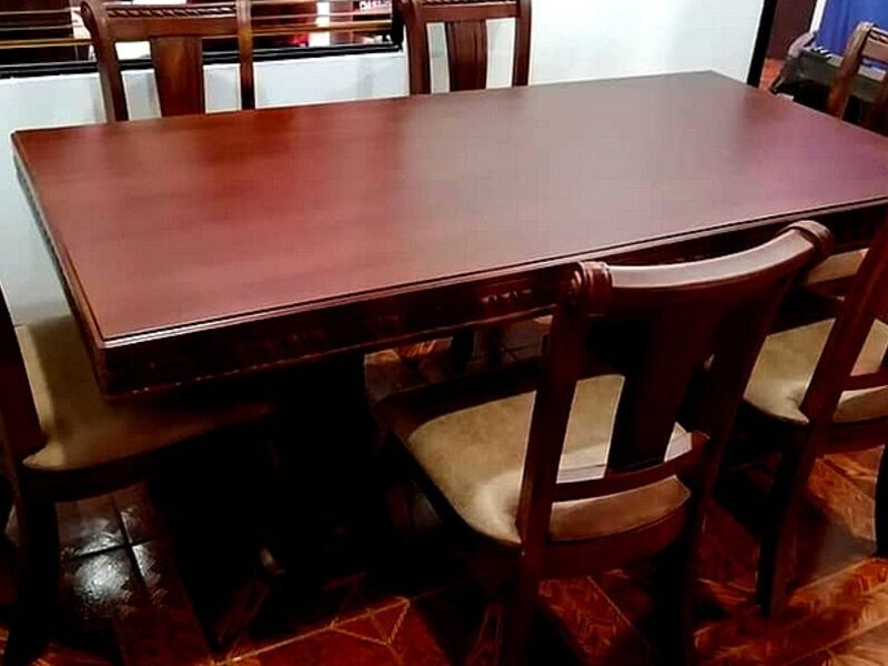 Comedor rectangular 6 sillas ALAJUELA