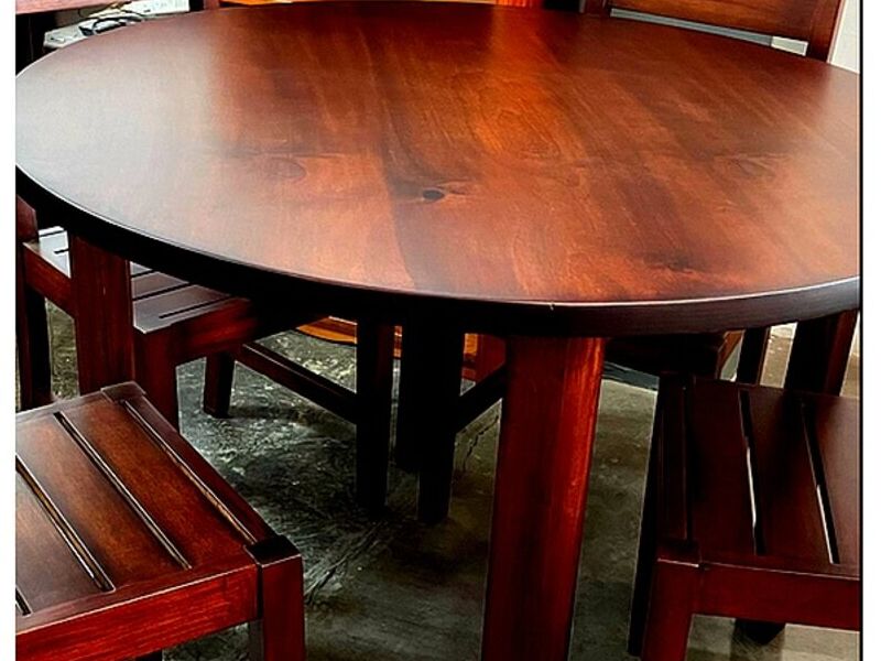Comedor 4 sillas madera cenizaro ALAJUELA