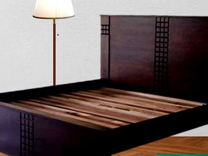 Cama Deny madera cenízaro PALMARES