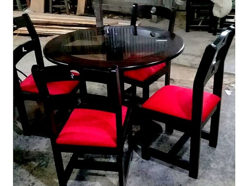 Comedor redondo vidrio ALAJUELITA