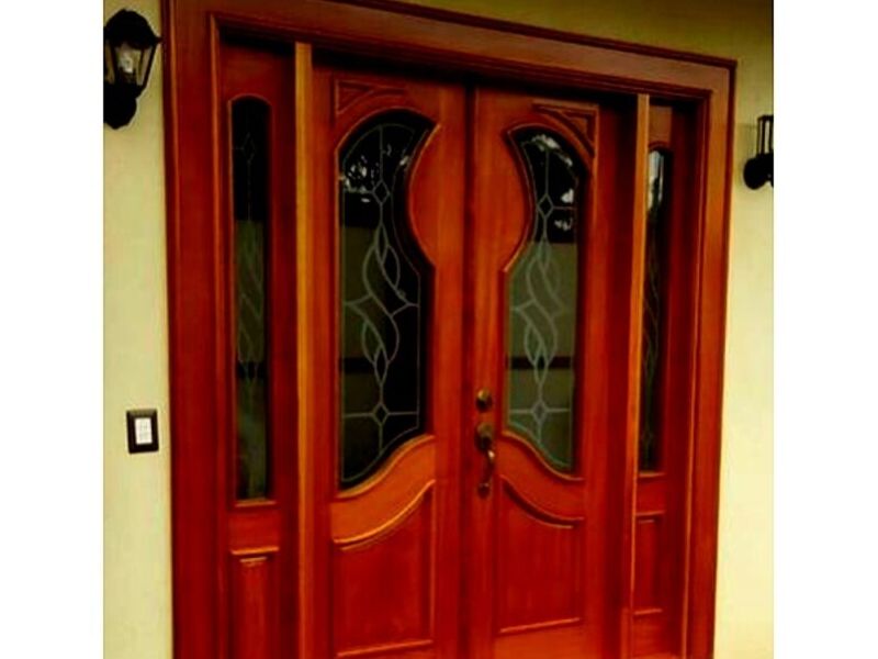 Puerta fabricada madera cedro SAN JOSÉ
