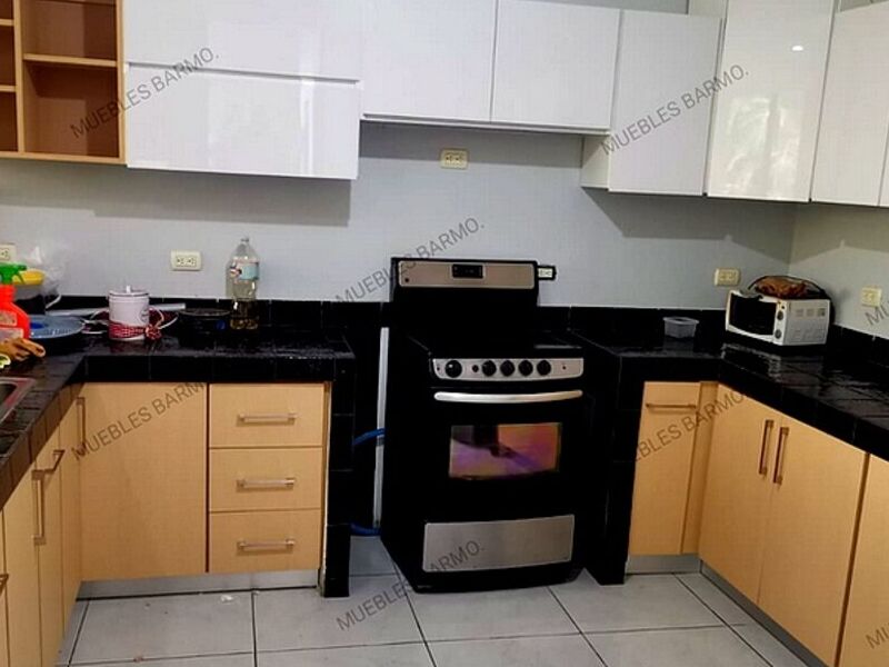 Mueble cocina melamina blanca SAN JOSÉ