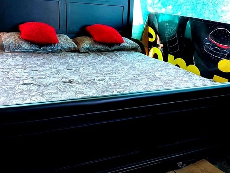 Cama king madera cedro SAN JOSÉ