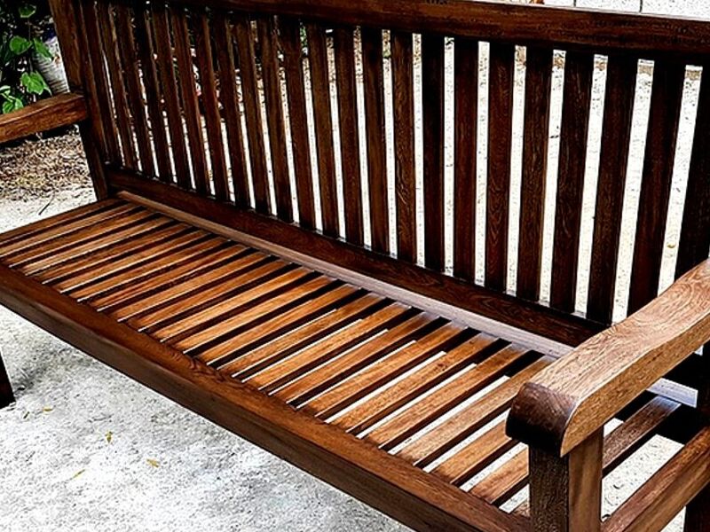 Banca madera palo rosa SAN JOSÉ
