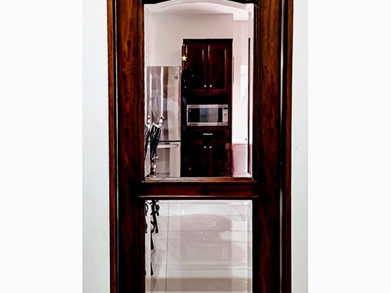 Puerta cocina cristal biselado SAN JOSÉ