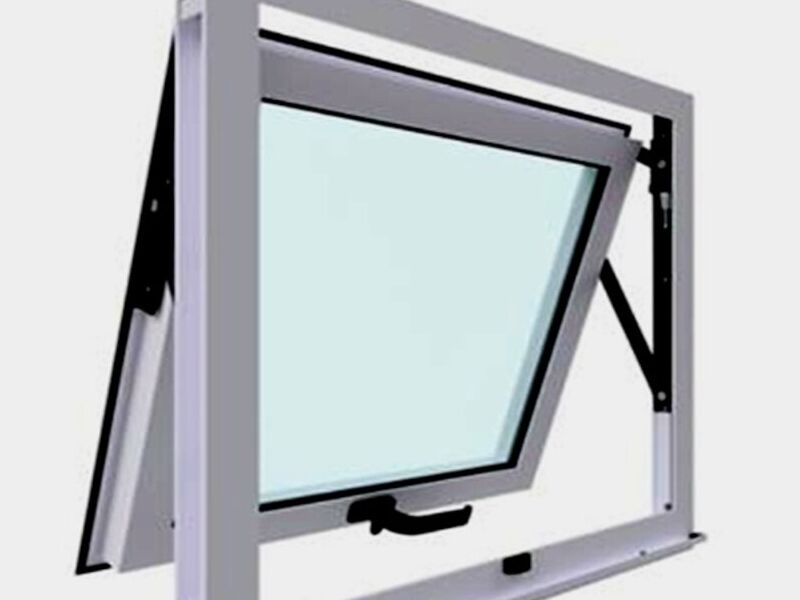 Ventana proyectante aluminio - vidrio LIBERIA